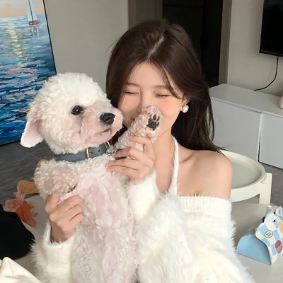 开画少女漫海报
